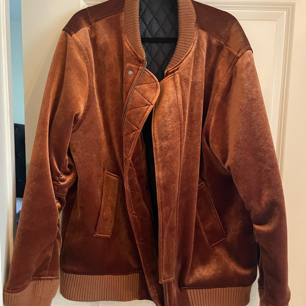 Saturdays New York City - Amazing Calvin Velvet Flight Jacket
